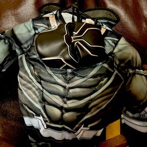 Boys medium (7-8) Black Panther costume
